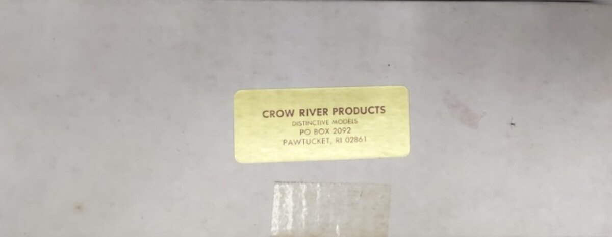 Crow River Products 12 HO Scale Cumberland Freight Station Building Kit