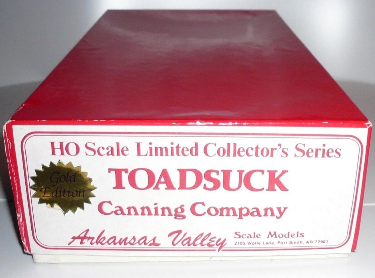 Arkansas Valley HO Toadsuck Canning Company Gold Edition Building Kit