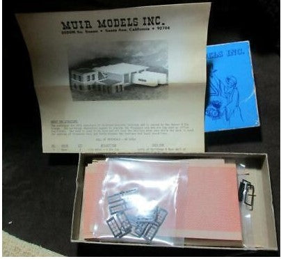 Muir Models 036 HO Grand Junction Piggy Back Depot Building Kit