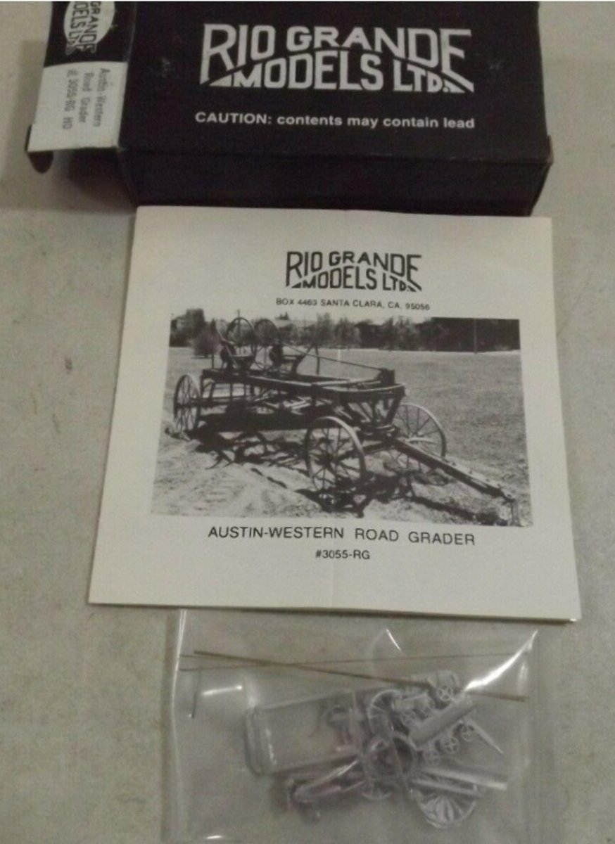 Rio Grande Models 3055-RG HO Austin-Western Road Grader Kit