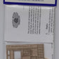 Crystal River Products 505-11 HO Stairs W/Landing Railing & Jig Laser Wood Kit