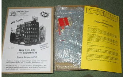 Gunter's Car Company 3010 HO New York Fire Department Engine Company #54 Kit