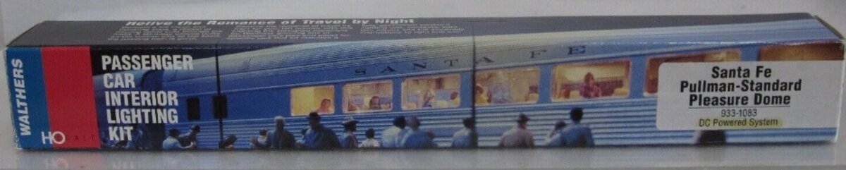 Walthers 933-1083 HOInterior Lighting Santa Fe Pullman-Standard Pleasure DomeKit