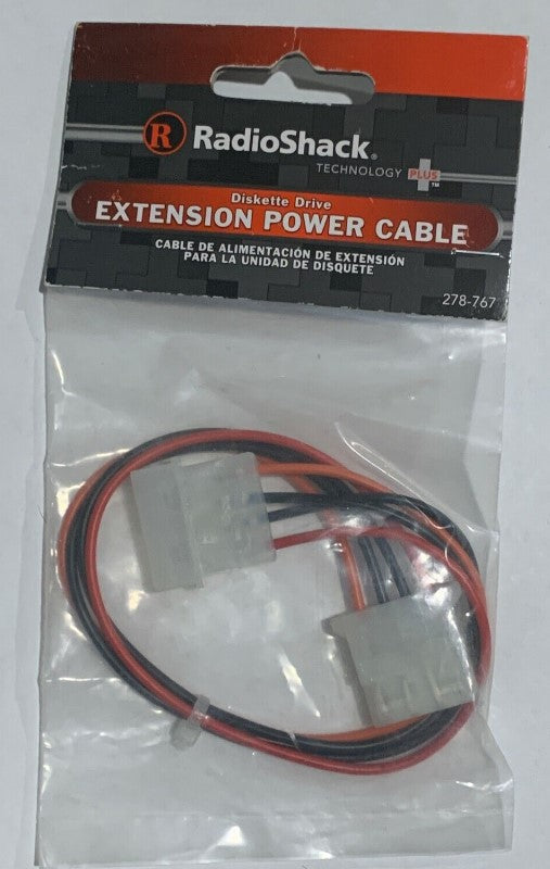 Radio Shack 278-767 Diskette Drive Extension Power Cable