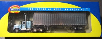 Athearn 92664 HO Kenworth Blue Tractor w/40'''' Trailer