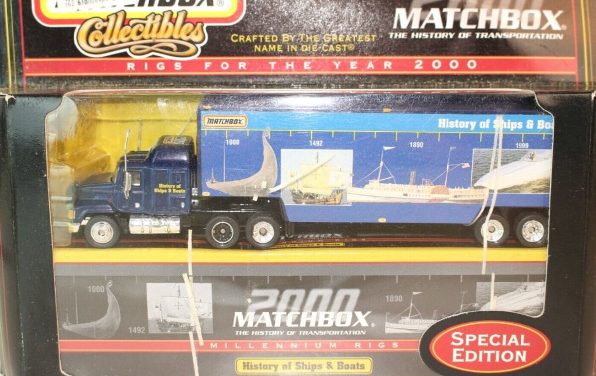 Matchbox 38131 1:64 History Of Ships & Boats 2000 Mill Rigs Special Edition