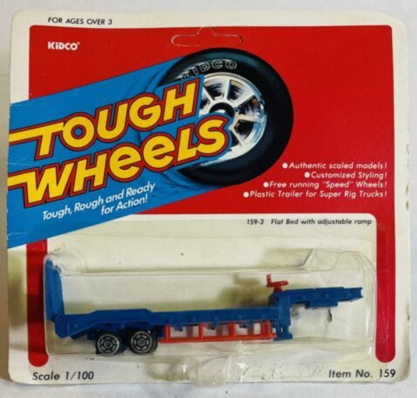 Kidco 159 1:100 Scale Flat Bed With Adjustable For Super Rig Trucks