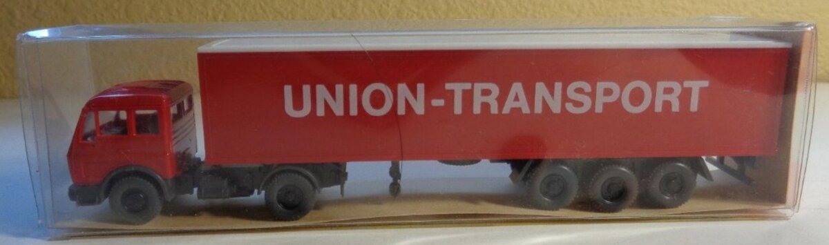 Wiking 541 HO Union-Transport Tractor Trailer MB-2026 Sattelzug