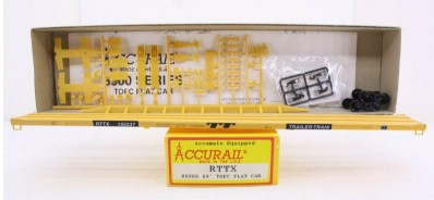 Accurail 8906 HO RTTX 89' TOFC Flat Car Kit