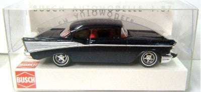 Busch 45003 HO Black Chevrolet Bel Air '57