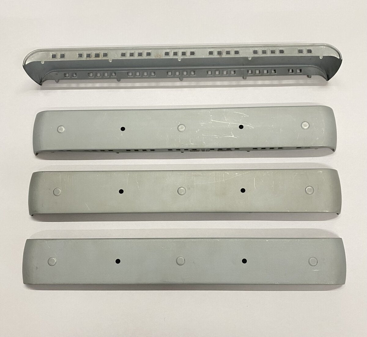 Ives 240-KIT Unassembled Unpainted Ives 240 Passenger Cars Kit (Set of 4)