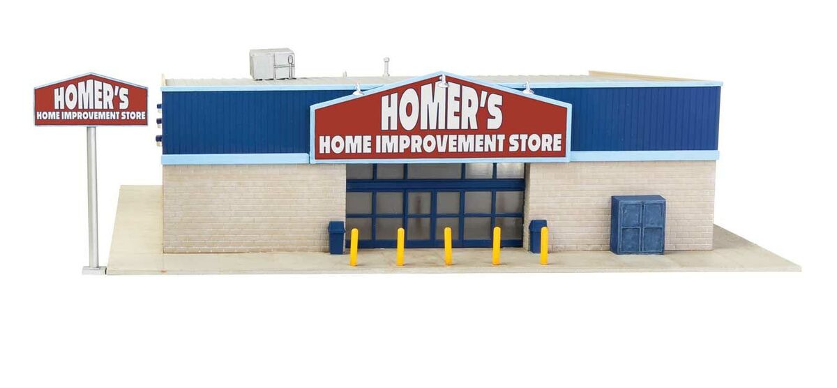 Walthers 933-4119 HO Hardware and Lumber Store Building Kit