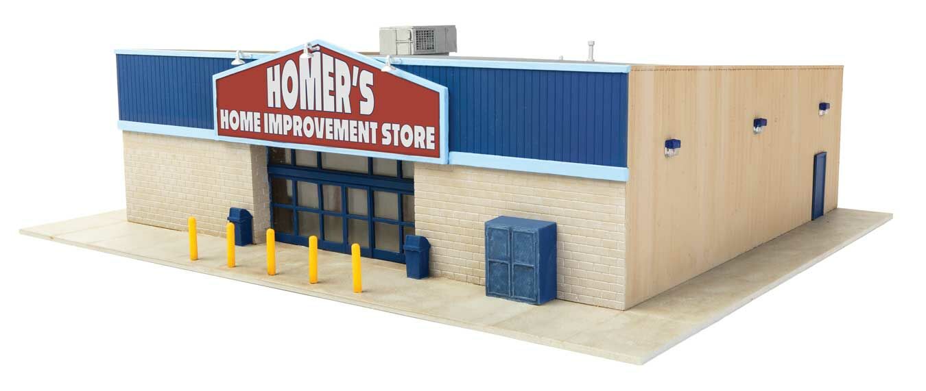 Walthers 933-4119 HO Hardware and Lumber Store Building Kit