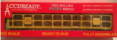 Accuready 80119 HO Union Pacific 89' Tri-Level Open Auto Rack RTR Assembled