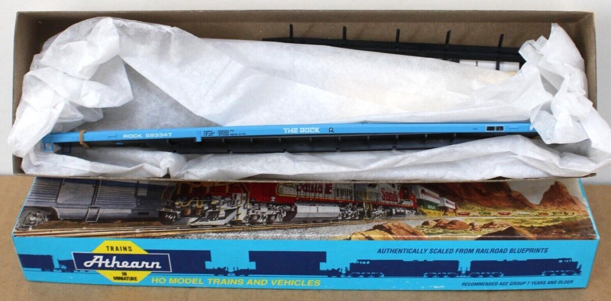 Athearn 2028 HO Rock 85 Ft. Flat Car A/P Kit