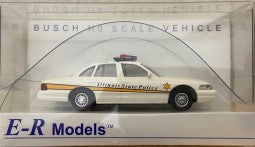 E-R Models 040-92203 HO Ford Crown Victoria Illnois Highway Patrol Car