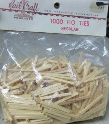 Rail Craft 1000 HOn3 Wooden Regular Ties