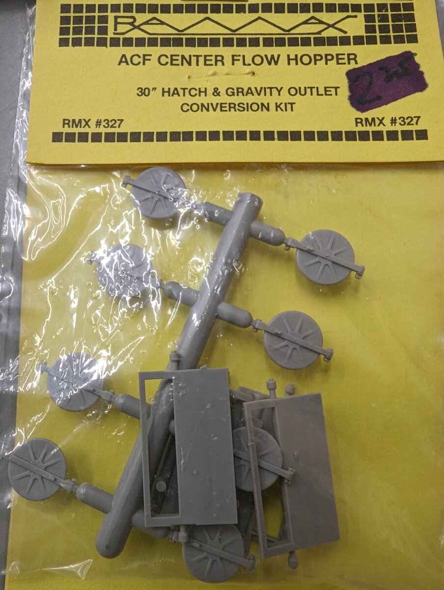 Ramax Co. 327 HO ACF Center Flow Hopper 30" Hatch & Gravity Outlet Kit