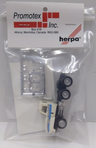 Promotex 23414 HO Cream W/Blue & Gray Stripe Mack Only Cab Kit