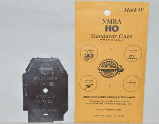 NMRA 620191 HO Standards Gage Mark IV w/RP-25 Contour
