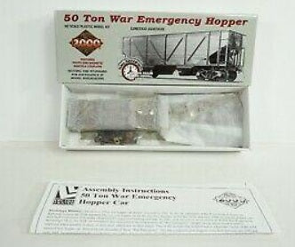 Proto 2000 23808 HO CB & Q 50 Ton War Emergency Hopper Kit #194041
