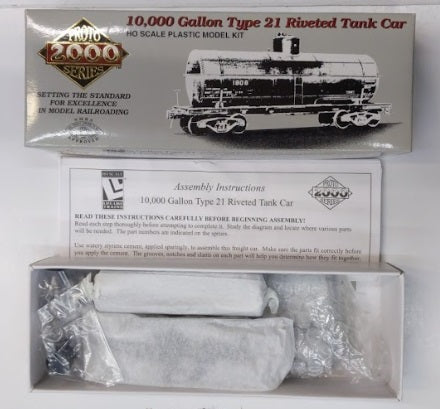 Proto 2000 1930 HO MPLX 10,000 Gallon Type 21 Riveted Tank Car Kit
