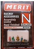Merit International 5152 N Gauge Hand Finished Passengers Set B (Set of 5)