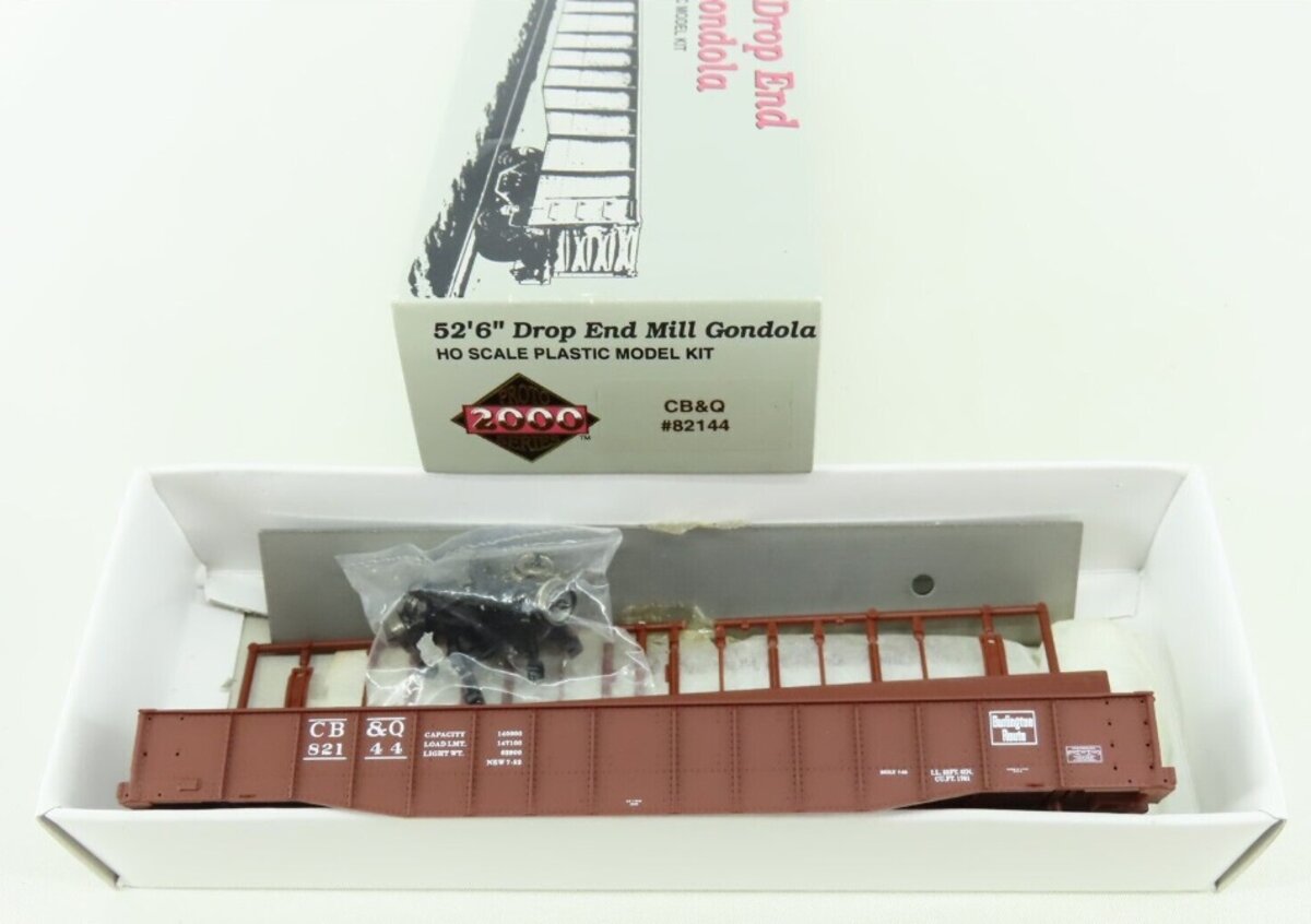 Proto 2000 82144 HO Life Like CB & Q 52' 6