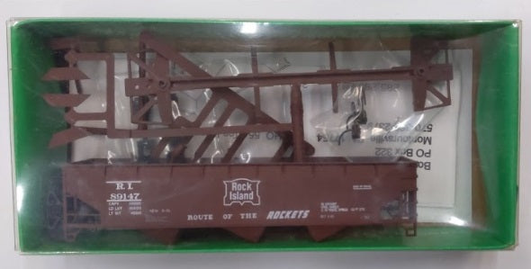 Bowser 691-11037 HO Rock Island As Built 70 Ton Offset Hopper Kit