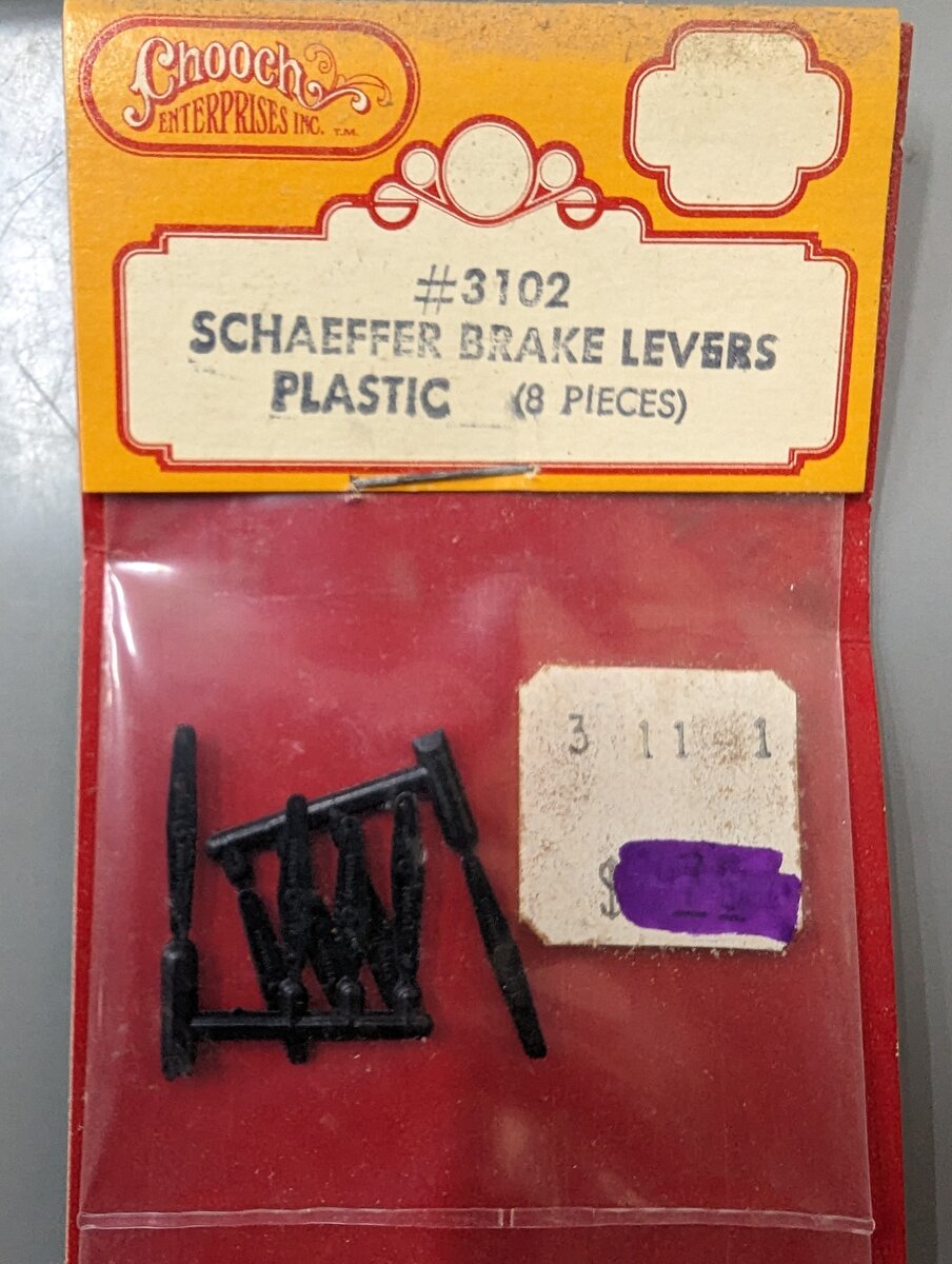 Chooch Enterprises Inc 3102 O Schaeffer Black Plastic Brake Levers