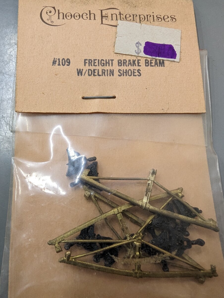 Chooch Enterprises Inc 109 O Freight Brake Beam w/Delrin Shoes