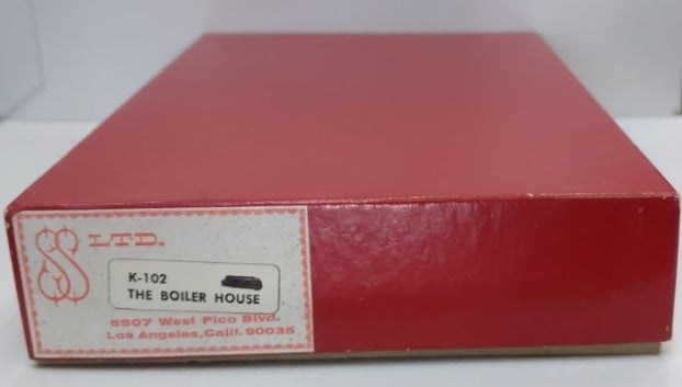 SS Limited K-102 HO The Boiler House Craftsman Kit