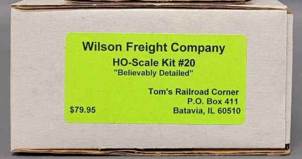 Tom's Railroad Corner 20 HO Wilson Freight Company Believably Detailed Kit
