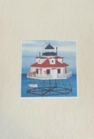 Precision Lasercraft HO Thomas Point Lighthouse Laser-Cut Craftsman Kit