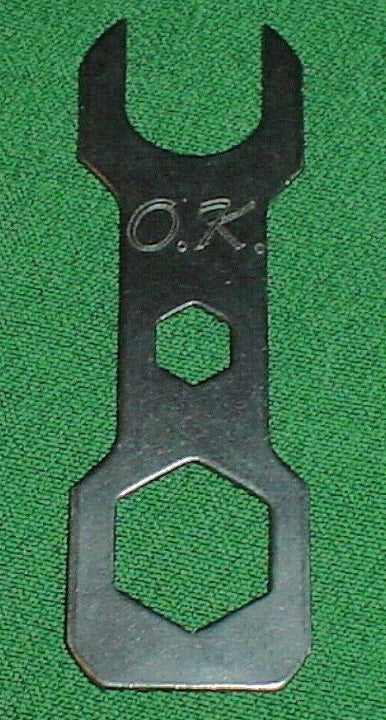 OK 975 Cylinder Head/ Cylinder & Plug Wrench Fits All .049 Cub Engines