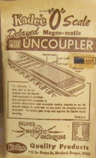 Kadee 311 O Scale Delayed Magne-Matic Uncoupler