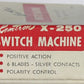 Kemtron X-250 Switch Machine Twin Solenoid Type Self Locking 6 Blades
