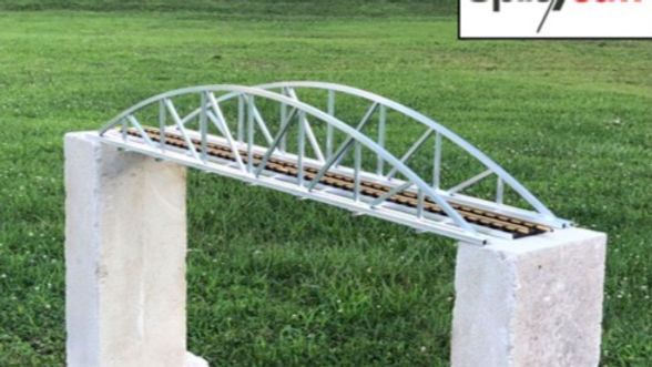 Split Jaw DW48 ARCHTOP 1 48" Aluminum Bowstring Arch Truss Single Track