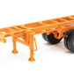 Walthers 949-4502 HO Orange 20' Container Chassis (Pack of 2)