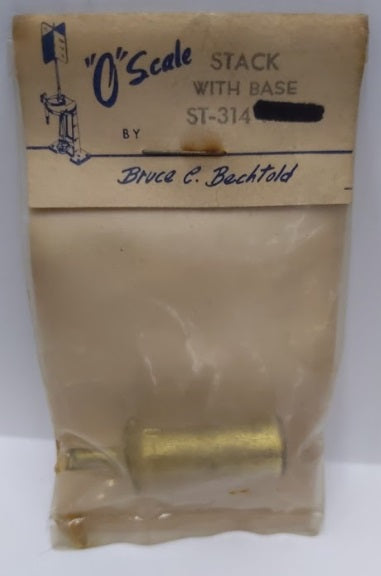 Bruce C. Bechtold ST-314 O Scale Stack With Base Brass