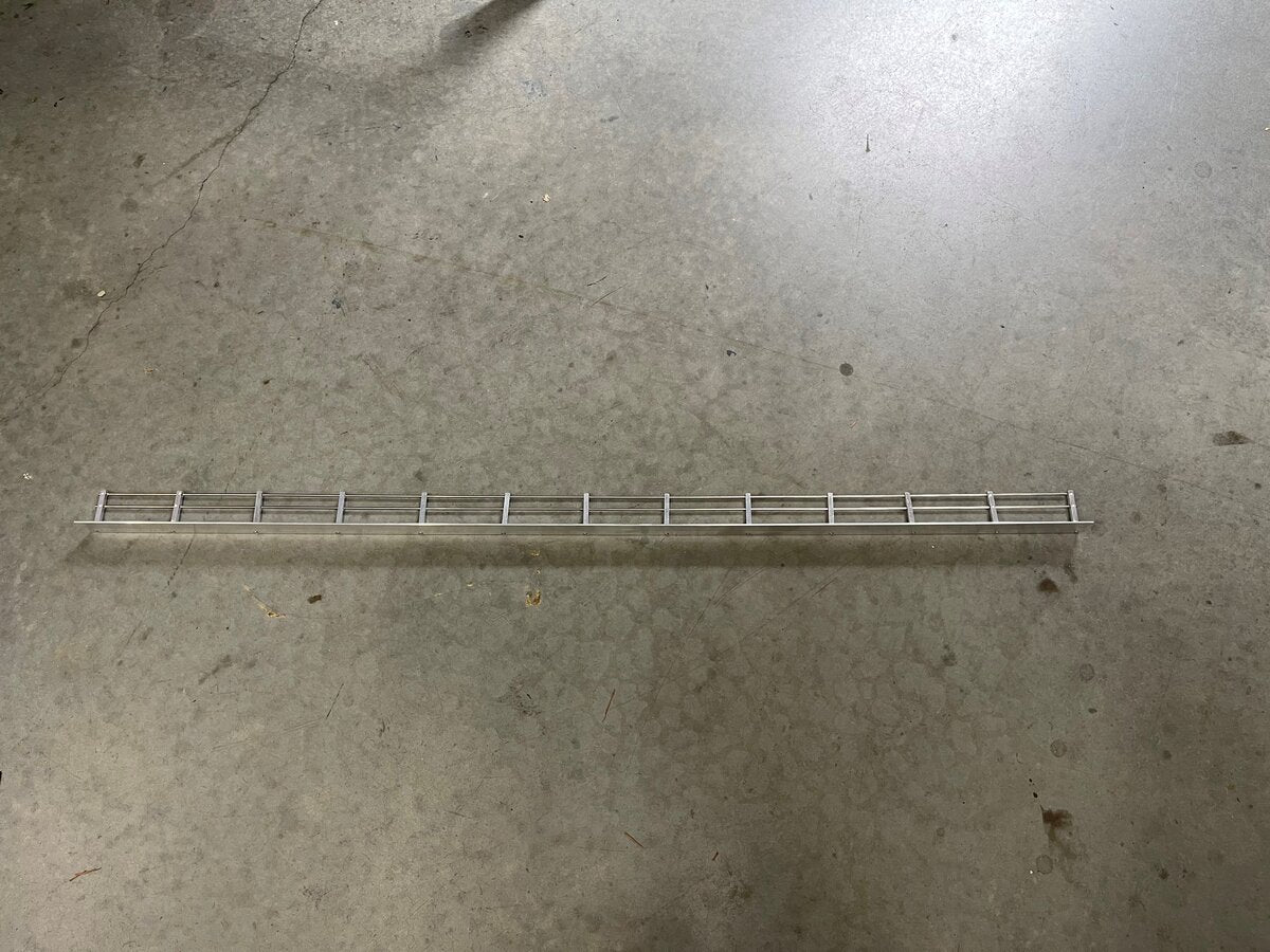 Split Jaw HR1 Aluminum 4' Handrails (Set of 2)