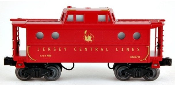Bachmann 47742 O Scale Jersey Central Lines N5c Illuminated Caboose
