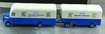 Albedo LMB2 1:87 Miniature Vehicle Lowenbrau Munchen Truck & Trailer