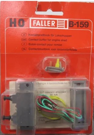 Faller B-159 HO Contact Buffer For Engine Shed