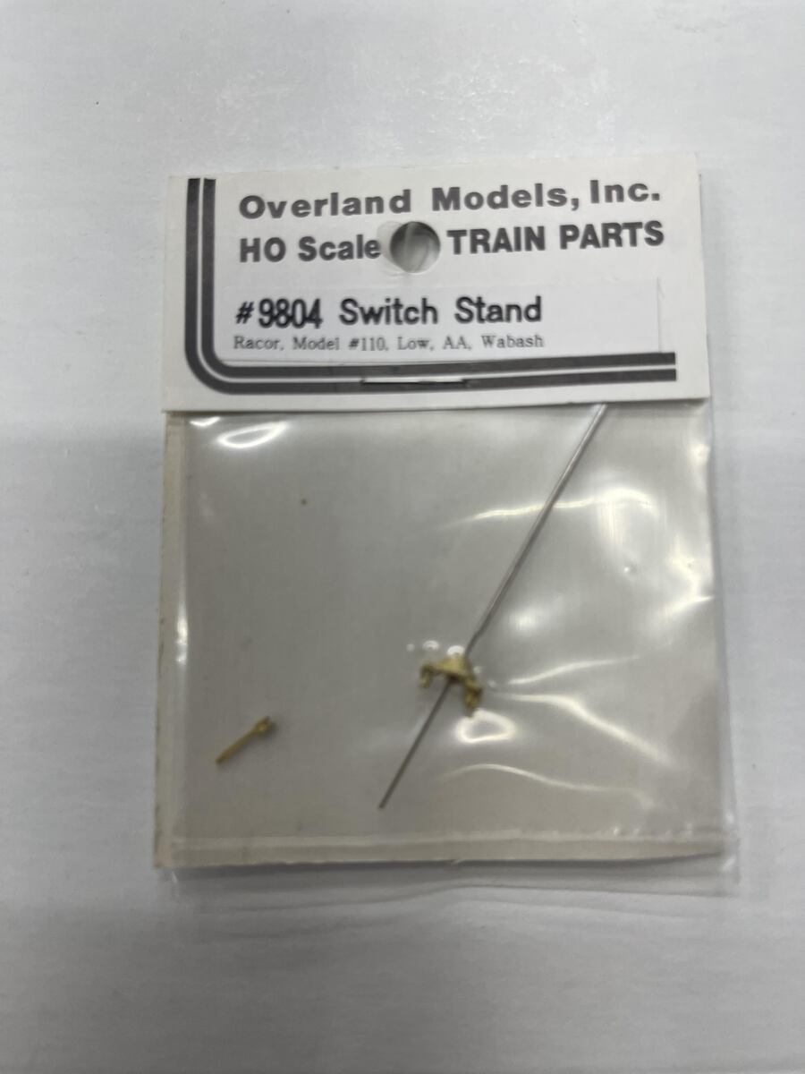 Racor Models Overland 9804 HO Switch Stand Racor Model 110 Low AA Wabash – Trainz