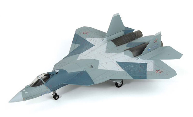 Air Force 1 0011 1:72 Russian Air Force Sukhoi Su-57 Aircraft Diecast Model