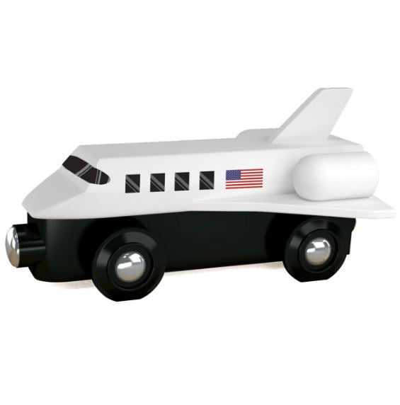 Masterpieces 42314 Wooden Space Shuttle Train
