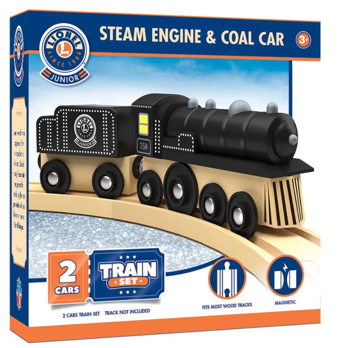 Masterpieces 42017 Lionel Wooden Steam Engine and Coal Car