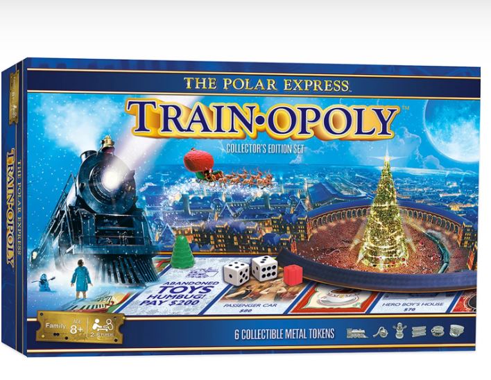Masterpieces 42081 Polar Express Train-Opoly Game