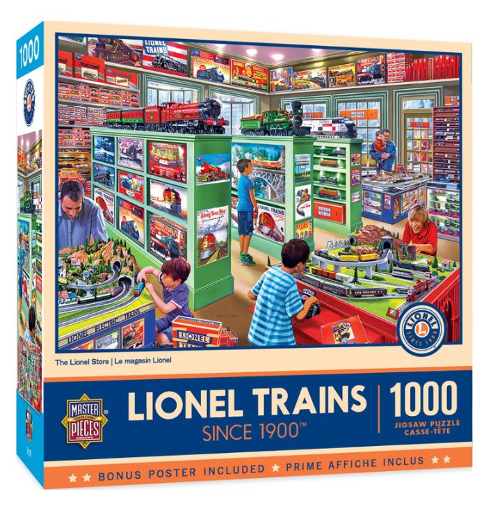 Masterpieces 72030 The Lionel Store 1000 Piece Puzzle